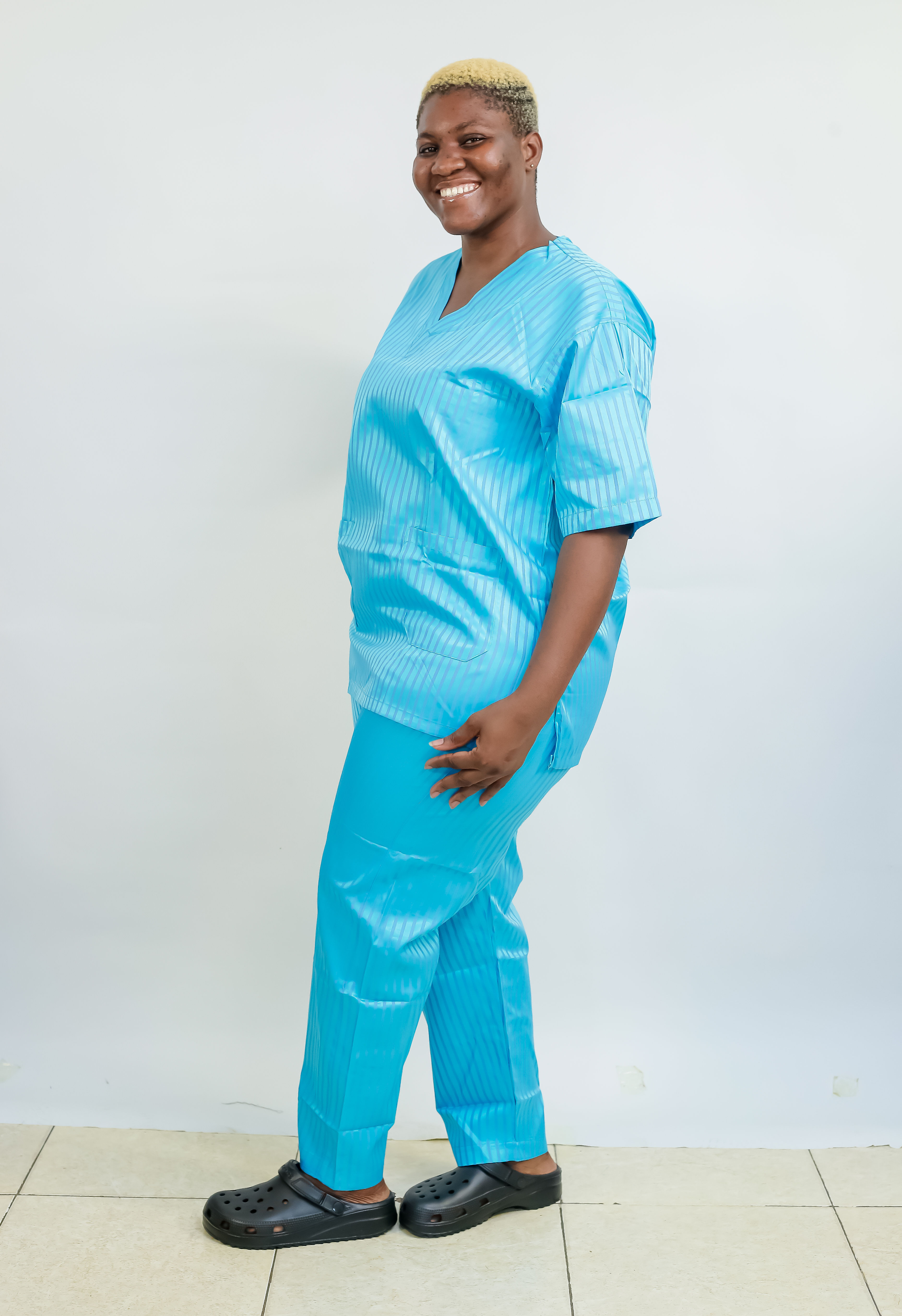 Domestic scrub uniform